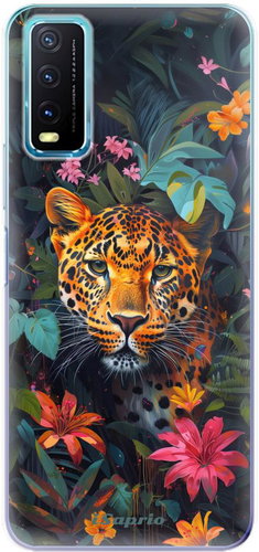 iSaprio Flower Jaguar - Vivo Y20s - Phone Cover - Main image