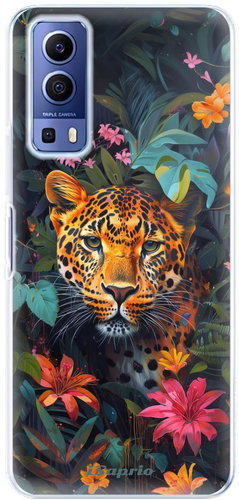 iSaprio Flower Jaguar - Vivo Y52 5G - Phone Cover - Main image