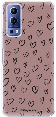 iSaprio Heart Dark - Vivo Y52 5G - Phone Cover - Main image