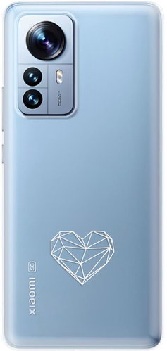 iSaprio čiré pouzdro - Digital Love - Xiaomi 12 Pro - Phone Cover - Main image