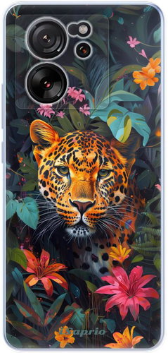 iSaprio Flower Jaguar - Xiaomi 13T / 13T Pro - Phone Cover - Main image