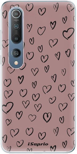 iSaprio Heart Dark - Xiaomi Mi 10 / Mi 10 Pro - Phone Cover - Main image