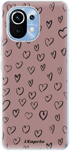 iSaprio Heart Dark - Xiaomi Mi 11 - Phone Cover - Main image
