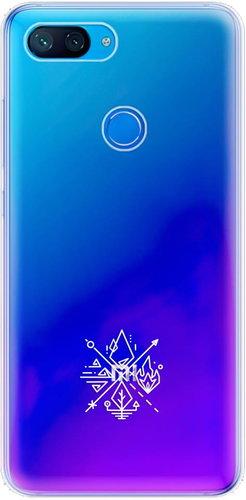 iSaprio čiré pouzdro - Elements - Xiaomi Mi 8 Lite - Kryt na mobil - Hlavní obrázek