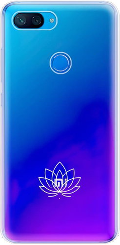 iSaprio clear case - Lotus - Xiaomi Mi 8 Lite - Phone Cover - Main image