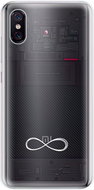 iSaprio Clear Case - Infinity - Xiaomi Mi 8 Pro - Phone Cover