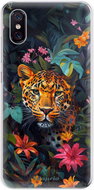 iSaprio Flower Jaguar - Xiaomi Mi 8 Pro - Phone Cover