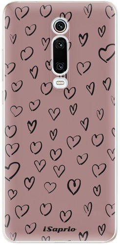 iSaprio Heart Dark - Xiaomi Mi 9T Pro - Phone Cover - Main image