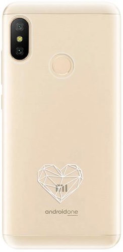 iSaprio čiré pouzdro - Digital Love - Xiaomi Mi A2 Lite - Phone Cover - Main image