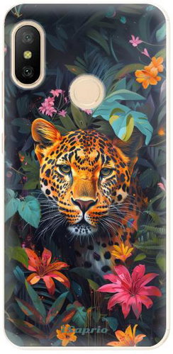 iSaprio Flower Jaguar - Xiaomi Mi A2 Lite - Phone Cover - Main image