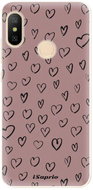 iSaprio Heart Dark - Xiaomi Mi A2 Lite - Phone Cover