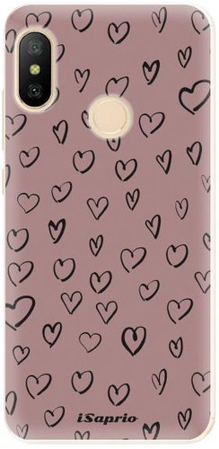 iSaprio Heart Dark - Xiaomi Mi A2 Lite - Phone Cover - Main image