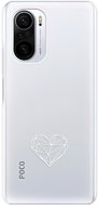 iSaprio čiré pouzdro - Digital Love - Xiaomi Poco F3 - Phone Cover