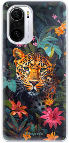 iSaprio Flower Jaguar - Xiaomi Poco F3 - Phone Cover - Main image