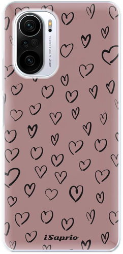iSaprio Heart Dark - Xiaomi Poco F3 - Phone Cover - Main image