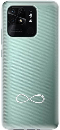 iSaprio čiré pouzdro - Infinity - Xiaomi Redmi 10C - Phone Cover - Main image