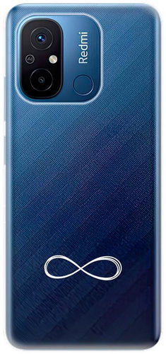 iSaprio čiré pouzdro - Infinity - Xiaomi Redmi 12C - Phone Cover - Main image