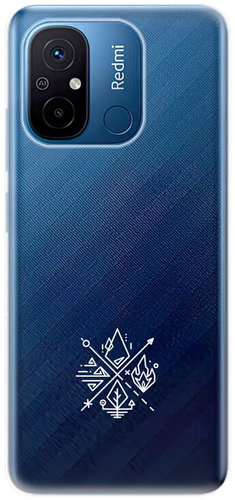 iSaprio čiré pouzdro - Elements - Xiaomi Redmi 12C - Phone Cover - Main image