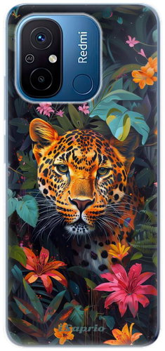 iSaprio Flower Jaguar - Xiaomi Redmi 12C - Phone Cover - Main image