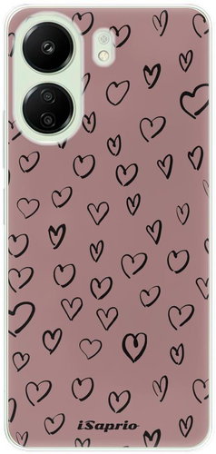 iSaprio Heart Dark - Xiaomi Redmi 13C - Phone Cover - Main image