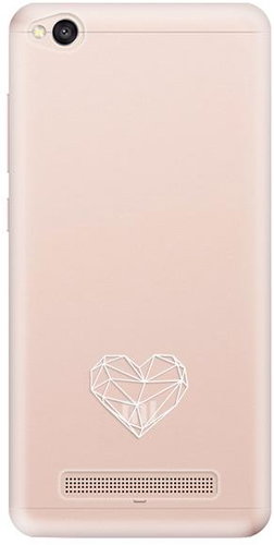 iSaprio čiré pouzdro - Digital Love - Xiaomi Redmi 4A - Phone Cover - Main image