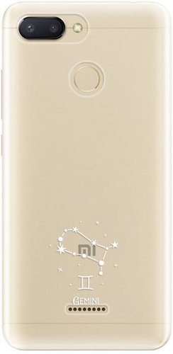 iSaprio clear case - Gemini - Xiaomi Redmi 6 - Phone Cover - Main image