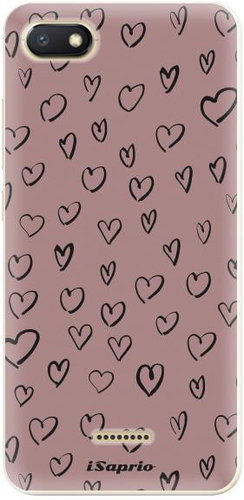 iSaprio Heart Dark - Xiaomi Redmi 6A - Phone Cover - Main image