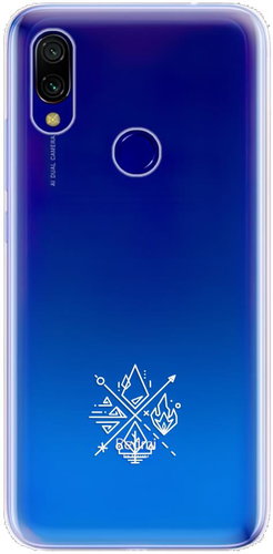iSaprio čiré pouzdro - Elements - Xiaomi Redmi 7 - Phone Cover - Main image
