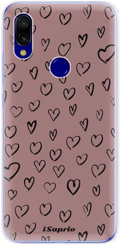 iSaprio Heart Dark - Xiaomi Redmi 7 - Phone Cover - Main image