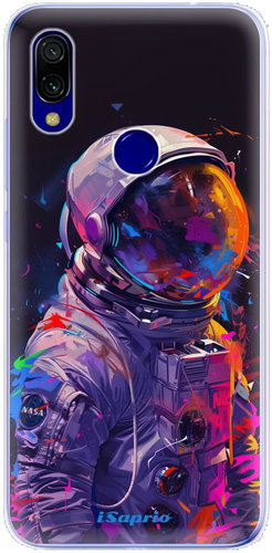 iSaprio Neon Astronaut - Xiaomi Redmi 7 - Phone Cover - Main image