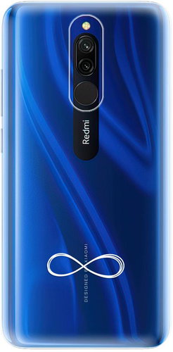 iSaprio čiré pouzdro - Infinity - Xiaomi Redmi 8 - Phone Cover - Main image