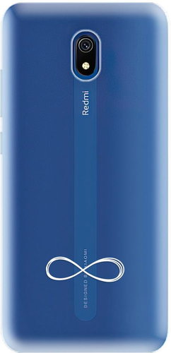 iSaprio čiré pouzdro - Infinity - Xiaomi Redmi 8A - Phone Cover - Main image