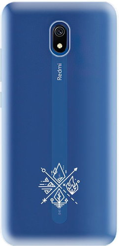iSaprio clear case - Elements - Xiaomi Redmi 8A - Phone Cover - Main image
