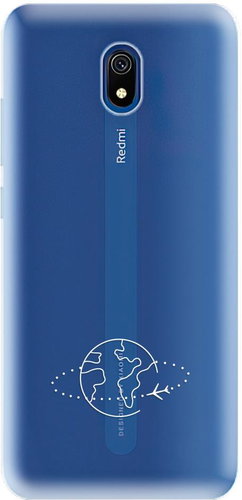 iSaprio čiré pouzdro - Travel - Xiaomi Redmi 8A - Phone Cover - Main image