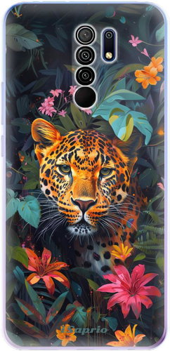 iSaprio Flower Jaguar - Xiaomi Redmi 9 - Phone Cover - Main image