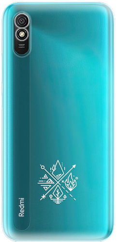 iSaprio clear case - Elements - Xiaomi Redmi 9A - Phone Cover - Main image