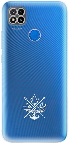 iSaprio čiré pouzdro - Elements - Xiaomi Redmi 9C - Phone Cover - Main image