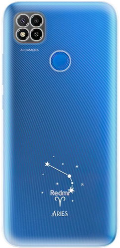 iSaprio clear case - Aries - Xiaomi Redmi 9C - Phone Cover - Main image