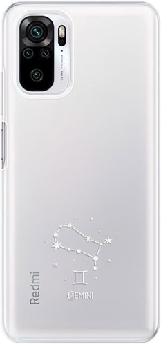 iSaprio čiré pouzdro - Blíženci - Xiaomi Redmi Note 10 / Note 10S - Phone Cover - Main image