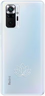 iSaprio clear case - Lotus - Xiaomi Redmi Note 10 Pro - Phone Cover