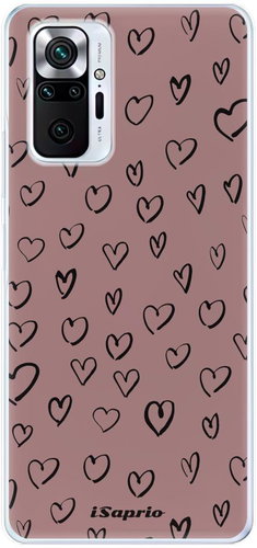 iSaprio Heart Dark - Xiaomi Redmi Note 10 Pro - Phone Cover - Main image