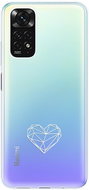 iSaprio Clear Case - Digital Love - Xiaomi Redmi Note 11 / Note 11S - Phone Cover