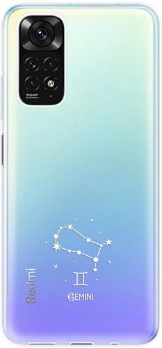 iSaprio čiré pouzdro - Blíženci - Xiaomi Redmi Note 11 / Note 11S - Phone Cover - Main image
