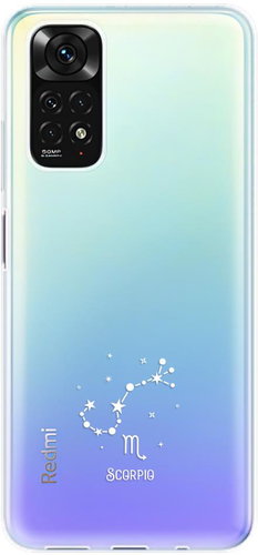 iSaprio clear case - Scorpio - Xiaomi Redmi Note 11 / Note 11S - Phone Cover - Main image