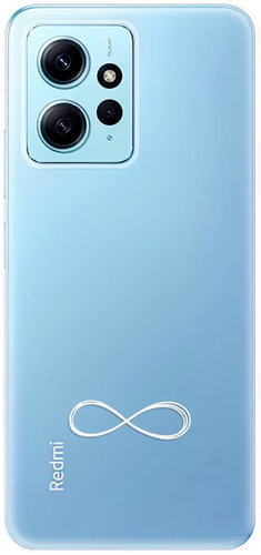 iSaprio čiré pouzdro - Infinity - Xiaomi Redmi Note 12 5G - Phone Cover - Main image