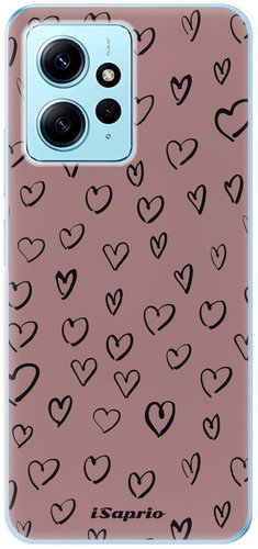 iSaprio Heart Dark - Xiaomi Redmi Note 12 5G - Phone Cover - Main image