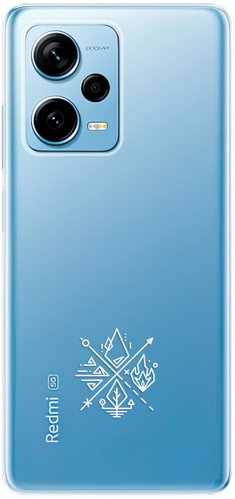 iSaprio čiré pouzdro - Elements - Xiaomi Redmi Note 12 Pro 5G / Poco X5 Pro 5G - Phone Cover - Main image