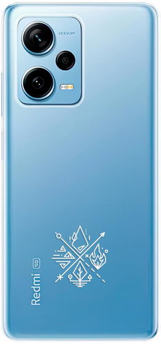 iSaprio čiré pouzdro - Elements - Xiaomi Redmi Note 12 Pro+ 5G - Phone Cover - Main image