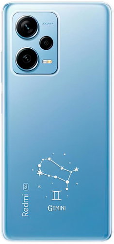 iSaprio clear case - Gemini - Xiaomi Redmi Note 12 Pro+ 5G - Phone Cover - Main image