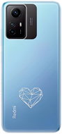 iSaprio čiré pouzdro - Digital Love - Xiaomi Redmi Note 12S - Phone Cover